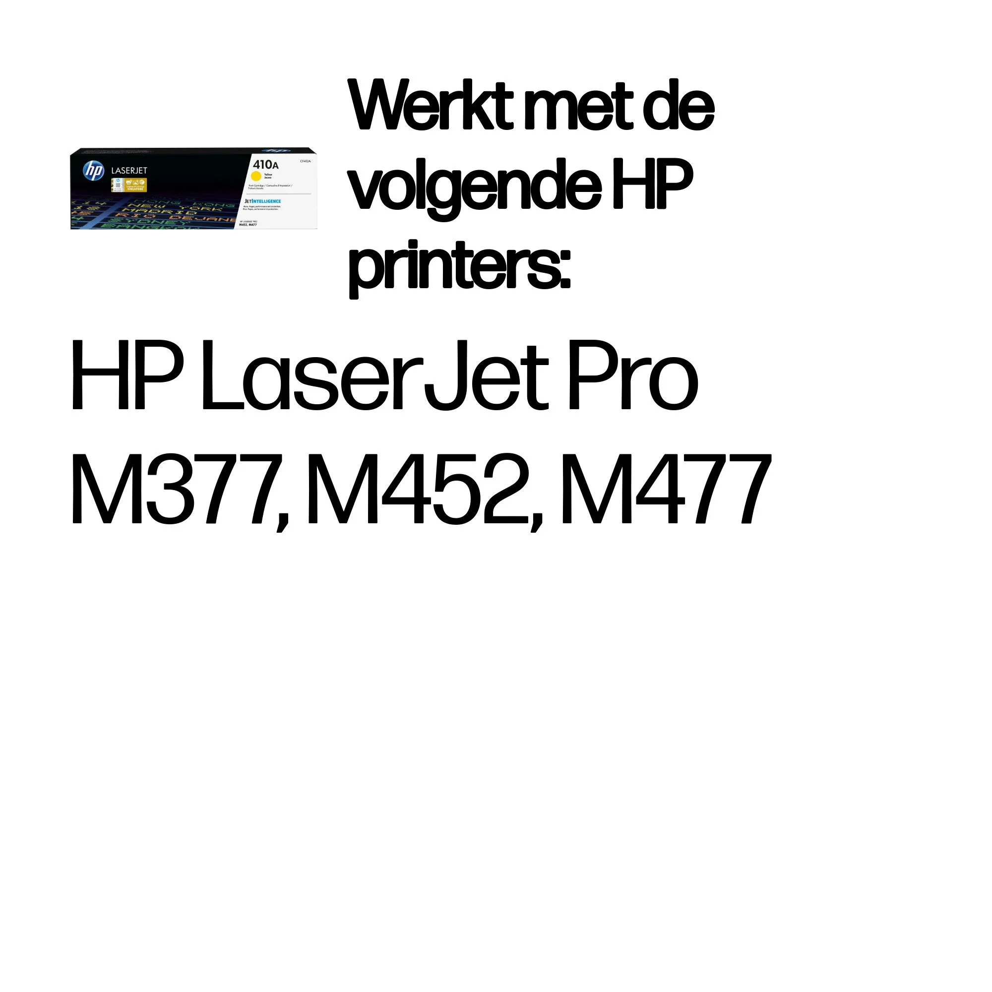 HP Toner/410A Yellow LaserJet Cartridge – afbeelding 4