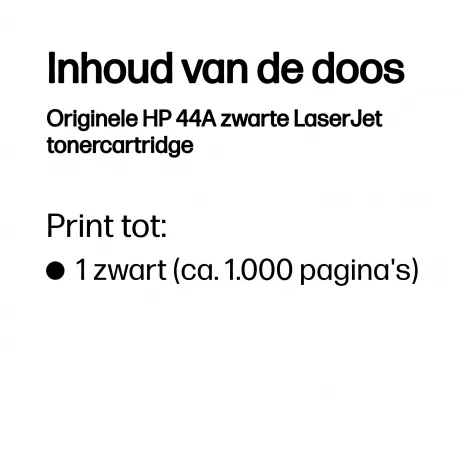 HP Toner/HP 44A Original LaserJet Crtdg – afbeelding 2