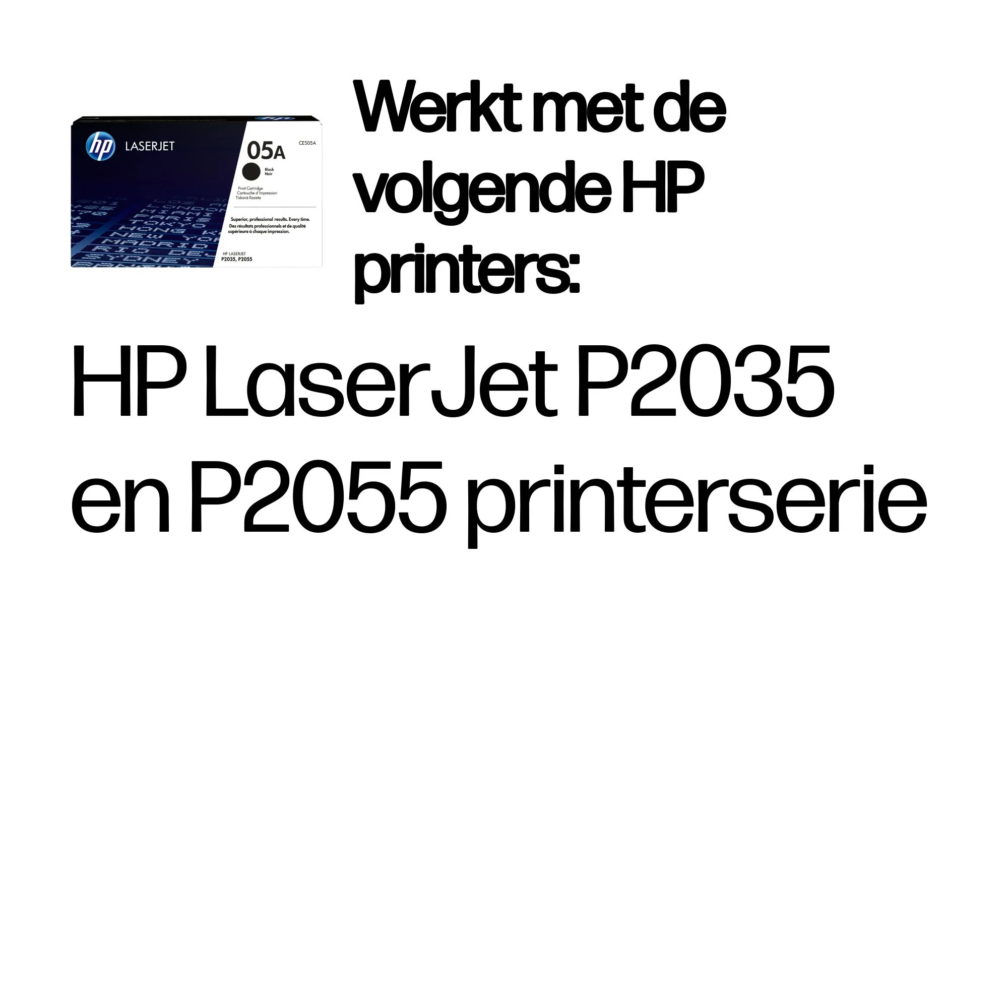 HP Toner/Print Cart Black w/SPT 109x205 – afbeelding 4