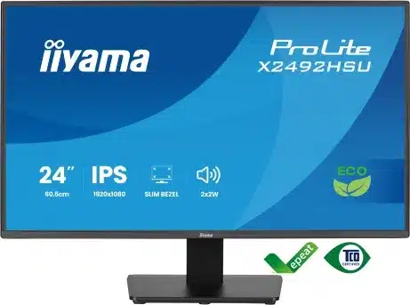iiyama X2492HSU-B1 24 inch Full HD 120 Hz monitor – afbeelding 2