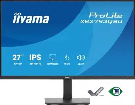 iiyama XB2793QSU-B1 27 inch QHD 75 Hz monitor – afbeelding 2
