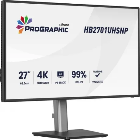 iiyama HB2701UHSNP-B1 27 inch 4K 60 Hz monitor – afbeelding 2