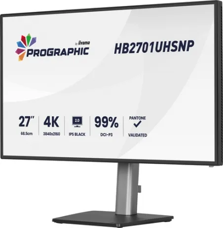 iiyama HB2701UHSNP-B1 27 inch 4K 60 Hz monitor – afbeelding 4