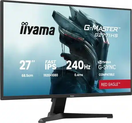 iiyama G2771HS-B1 27 inch Full HD 240 Hz gaming monitor – afbeelding 3