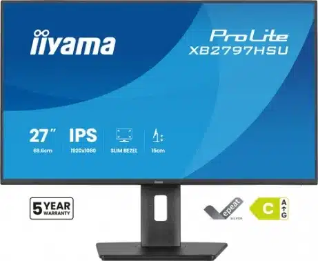 iiyama XB2797HSU-B1 27 inch Full HD 120 Hz monitor – afbeelding 2