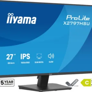iiyama X2797HSU-B1 27 inch Full HD 120 Hz monitor
