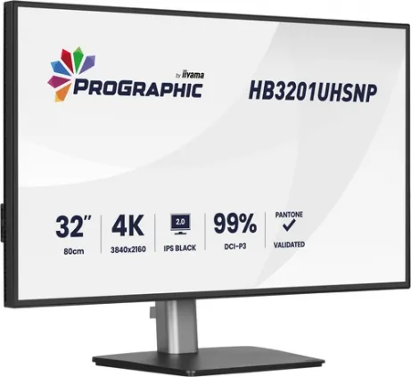 iiyama HB3201UHSNP-B1 31,5 inch 4K 60 Hz monitor – afbeelding 3