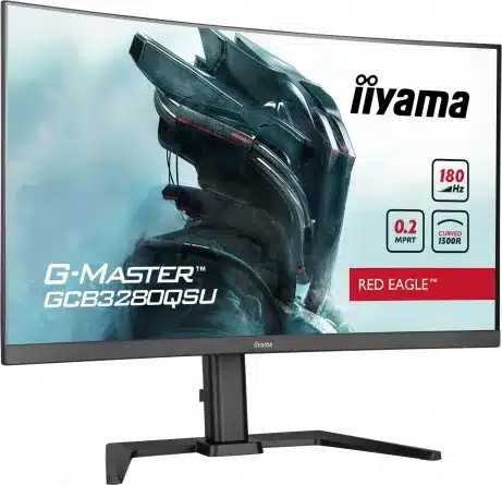 iiyama GCB3280QSU-B2 31,5 inch QHD 180 Hz gaming curved monitor – afbeelding 3