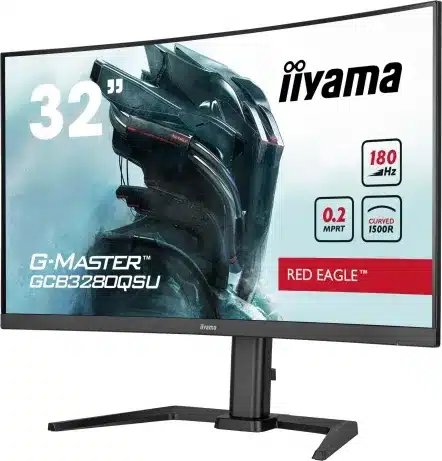 iiyama GCB3280QSU-B2 31,5 inch QHD 180 Hz gaming curved monitor – afbeelding 4