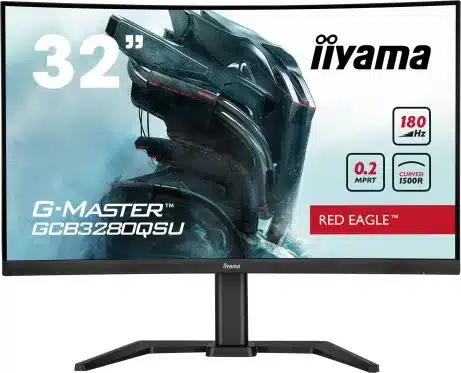iiyama GCB3280QSU-B2 31,5 inch QHD 180 Hz gaming curved monitor