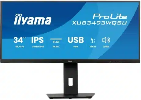 iiyama XUB3493WQSU-B6 34 inch UWQHD 120 Hz monitor