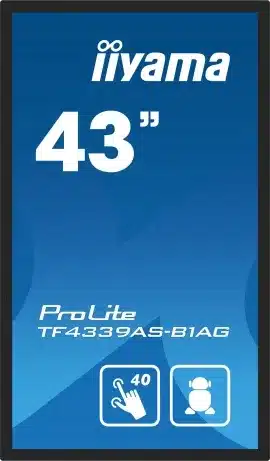 iiyama TF4339AS-B1AG 42,5 inch 4K touchscreen monitor – afbeelding 2