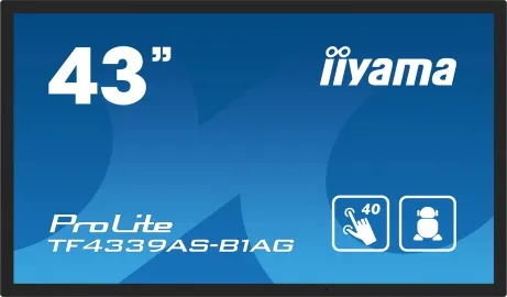 iiyama TF4339AS-B1AG 42,5 inch 4K touchscreen monitor