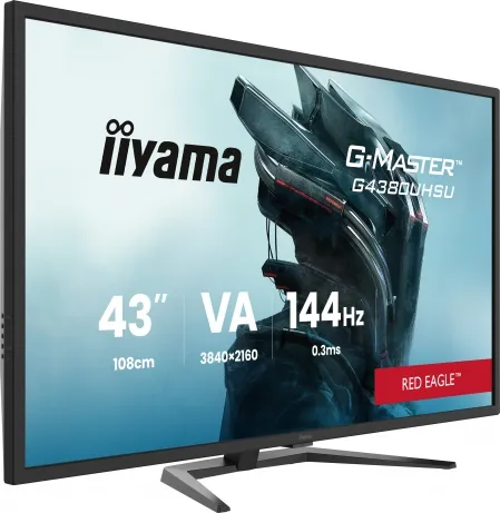 iiyama G4380UHSU-B2 42,5 inch 4K 144 Hz gaming monitor – afbeelding 2