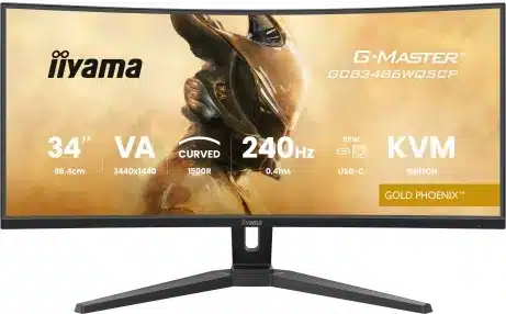 iiyama G-Master GCB3486WQSCP-B1 34" curved – afbeelding 2