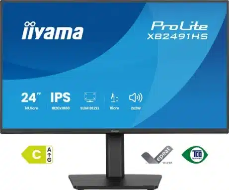 iiyama XB2491HS-B1 23,8 inch Full HD 120 Hz monitor – afbeelding 2