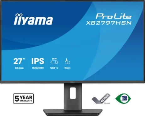 iiyama XB2797HSN-B1 27 inch Full HD 100 Hz gaming monitor – afbeelding 2