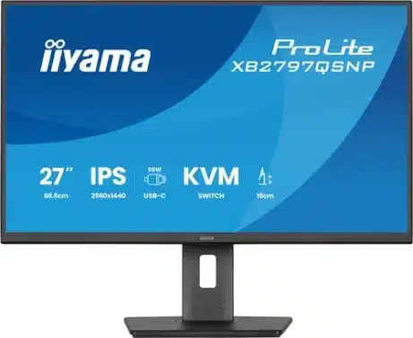 iiyama XB2797QSNP-B1 27 inch QHD 75 Hz monitor – afbeelding 4
