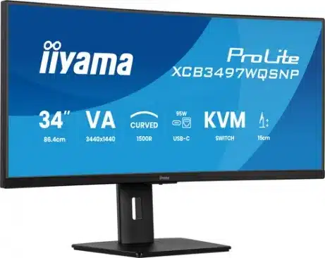 iiyama ProLite XCB3497WQSNP-B1 34" curved – afbeelding 4
