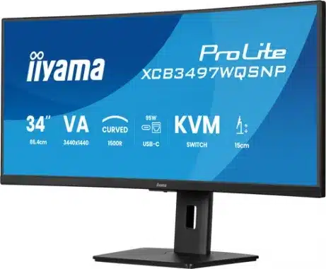 iiyama ProLite XCB3497WQSNP-B1 34" curved – afbeelding 5