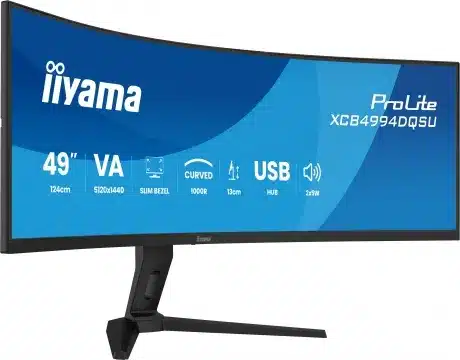 iiyama XCB4994DQSU-B1 49 inch DQHD 120 Hz curved monitor – afbeelding 2