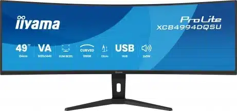 iiyama XCB4994DQSU-B1 49 inch DQHD 120 Hz curved monitor