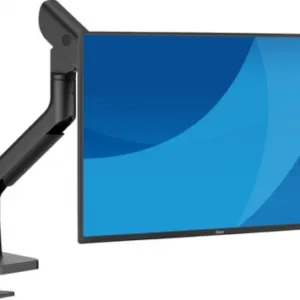 IIYAMA Stylish flexible deskmount with gas spring for monitors up to 49inch 27kg VESA 100x100 Pivot Bearing head structu