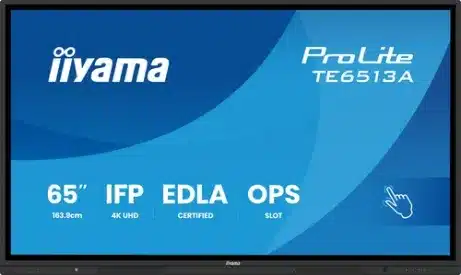 iiyama TE6513A-B2AG 64,5 inch 4K touchscreen monitor – afbeelding 2