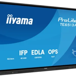 iiyama TE6513A-B2AG 64,5 inch 4K touchscreen monitor