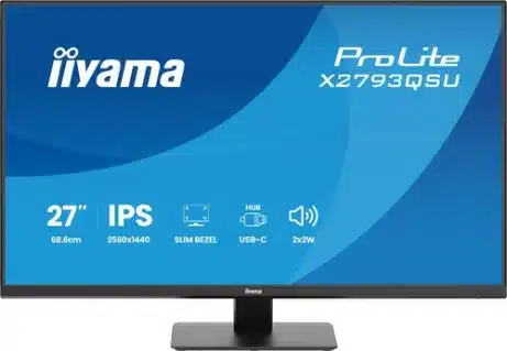 iiyama X2793QSU-B1 27 inch QHD 75 Hz monitor – afbeelding 3