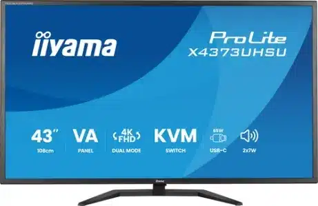 iiyama X4373UHSU-B2 42,5 inch 4K 60 Hz monitor