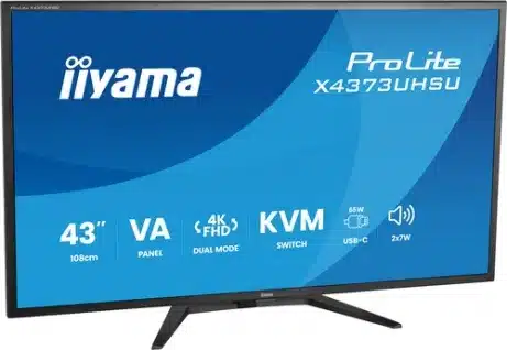 iiyama X4373UHSU-B2 42,5 inch 4K 60 Hz monitor – afbeelding 3