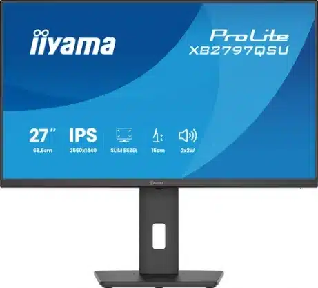 iiyama XB2797QSU-B1 27 inch QHD 75 Hz monitor – afbeelding 3