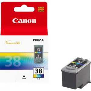 Canon CL38 inktcartridge Cyaan, Magenta, Geel