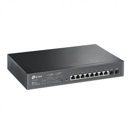 JetStream 10-Port Gigabit Smart Switch with 8-Port P oE+ – afbeelding 2