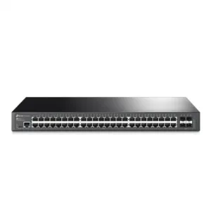 JetStream 48-Port Gigabit L2+ Managed Switch with 4 SFP Slots