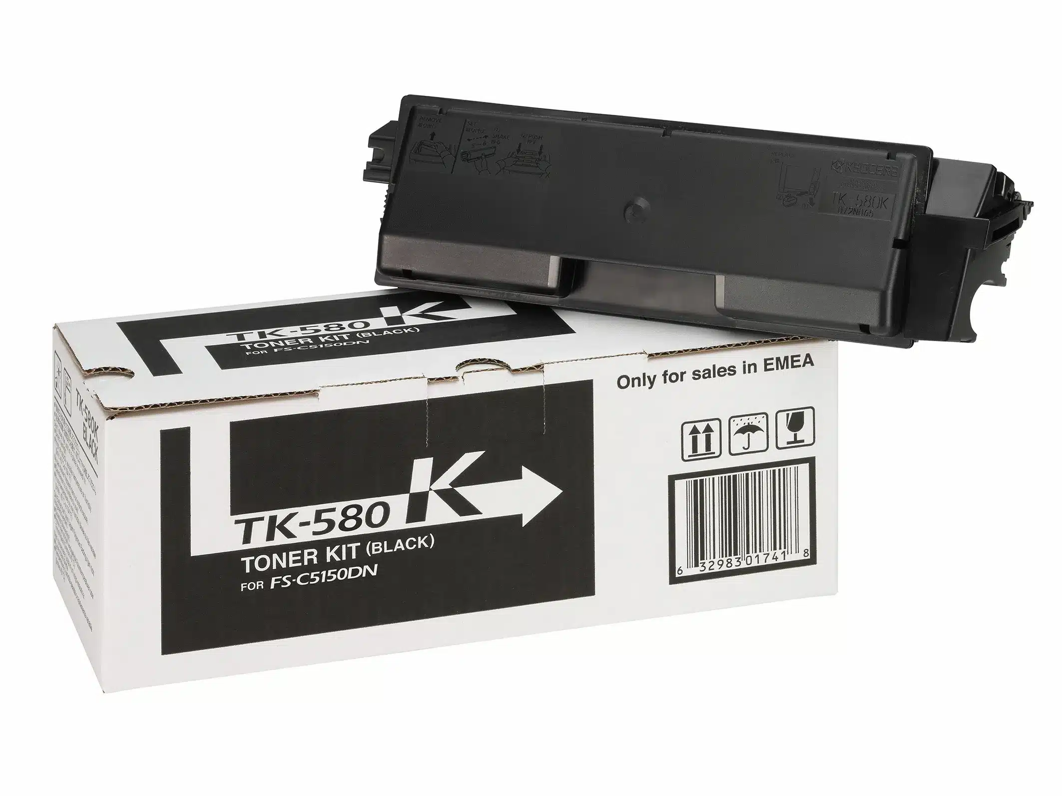 Kyocera Toner Tk-580K Black – afbeelding 4