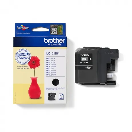 LC-121BK - Zwart - origineel - inktcartridge - voor DCP-J100. J105. J132. J152.J552. J752. MFC-J245. J470. J650. J870 – afbeelding 4