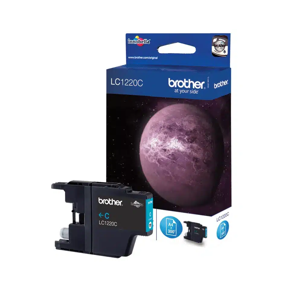 LC-1220 inktcartridge cyaan standard capacity 300 pagina's 1-pack – afbeelding 2