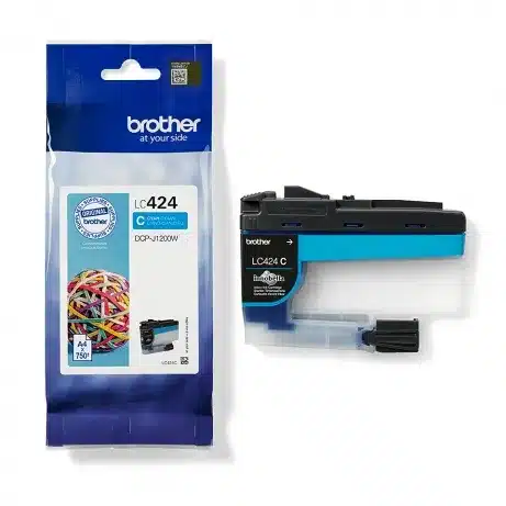 LC424C Cyan ink cartridge - single pack. LC424C – afbeelding 3