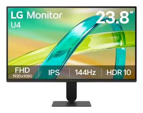 LG 24U411B-B 23,8 inch Full HD 144 Hz gaming monitor