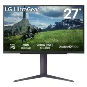 LG 27GS85Q-B 27 inch QHD 200 Hz gaming monitor