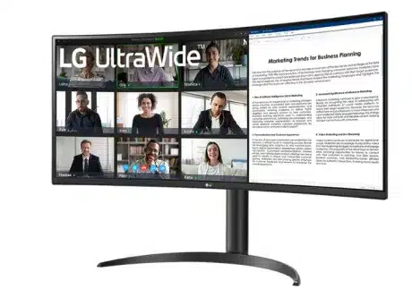 LG 34WR55QK-B 34 inch UWQHD 100 Hz curved monitor – afbeelding 2
