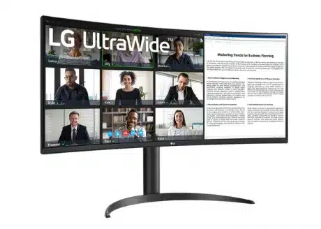 LG 34WR55QK-B 34 inch UWQHD 100 Hz curved monitor – afbeelding 3
