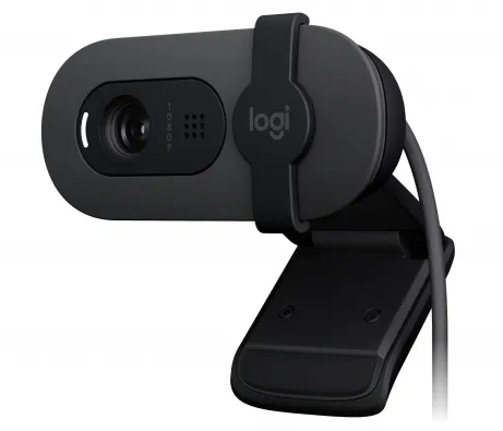 Logitech Brio 100 webcam Graphite – afbeelding 3