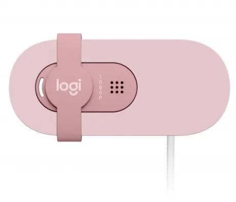 Logitech Brio 100 webcam - Rose – afbeelding 3