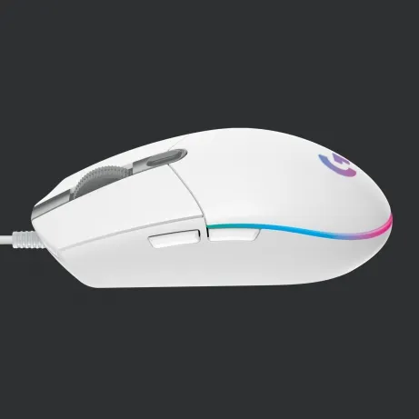 Logitech G203 LIGHTSYNC Gaming Mouse WHITE – afbeelding 2