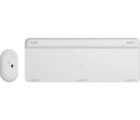 Logitech MK470 Slim WRLS Keyboard + Mouse OFFWHITE - QWERTY US – afbeelding 4