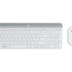 Logitech MK470 Slim WRLS Keyboard + Mouse OFFWHITE - QWERTY US