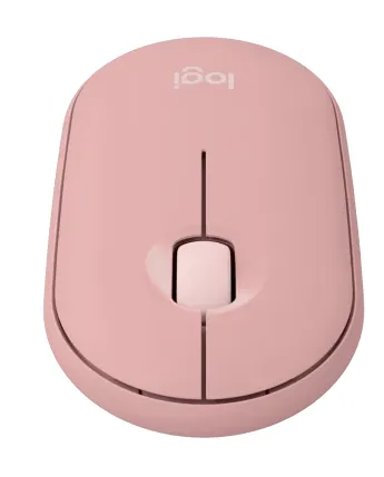 Logitech Pebble Mouse 2 M350s dunne draadloze Bluetooth-muis – afbeelding 3